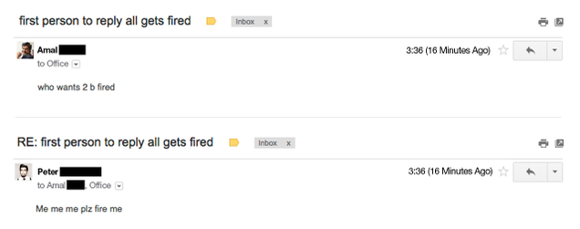 Illustration for article titled So Fired: 8 Disastrous ‘Reply All’ Work Emails